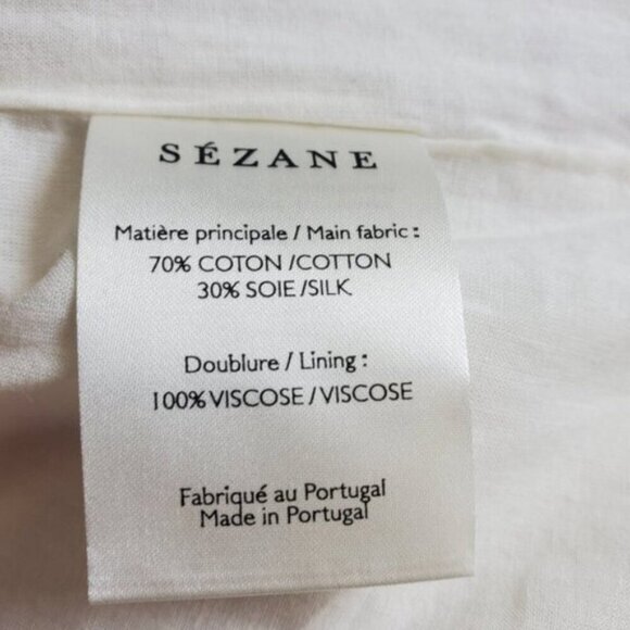 Sézane Sido Liberty Silk-blend Floral Babydoll Dress Size 44 (US 12) - Picture 9 of 11